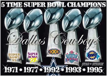 Dallas Cowboys Super Bowl Wins