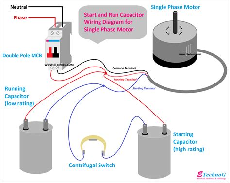 Wiring Diagram For Dual Run Capacitor