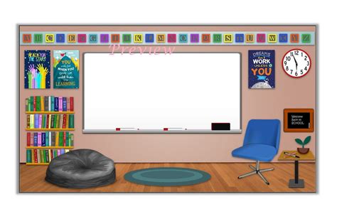 Bitmoji Classroom Template - Etsy