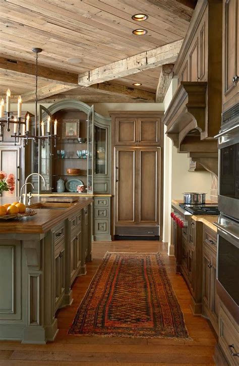 40 Rustic Kitchen Designs to Bring Country Life -DesignBump