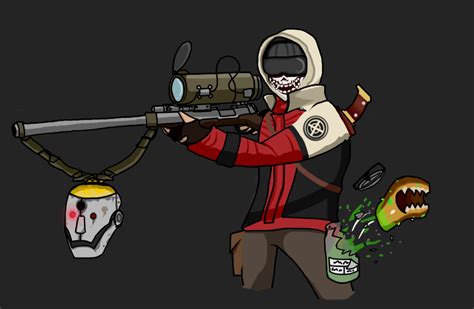 Team fortress 2 sniper art by Olkin-Lex on DeviantArt