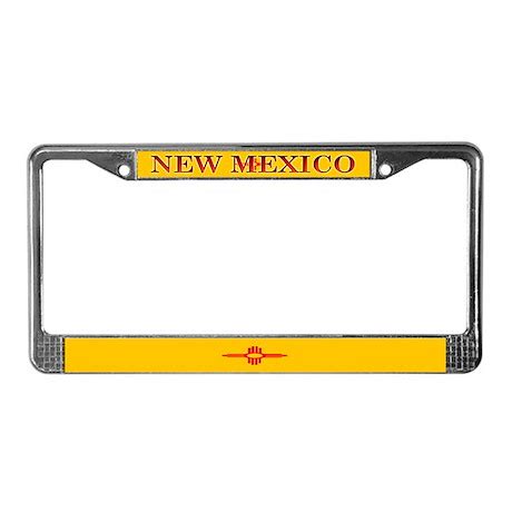 New Mexico Blank Flag License Plate Frame by allflags