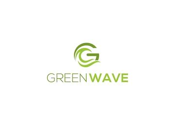 Premium Vector | Wave logo design ,green wave logo company Modern ocean logo template, simple water