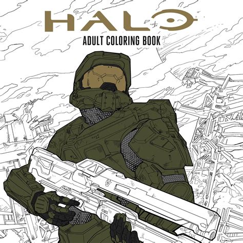 Halo: Adult Coloring Book - Book - Halopedia, the Halo wiki