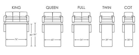 Full Size Sleeper Sofa Measurements | Awesome Home