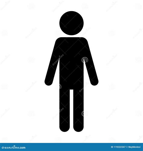 Stickman Icon for Logo or Button or Symbol Stock Vector - Illustration of choice, businessman ...