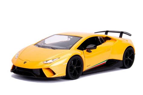 2017 Lamborghini Huracan Performante Hard Top, Yellow - Jada 99996DP1 - 1/24 Scale Diecast Model ...