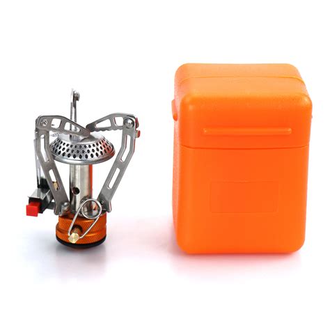 Camping Stove Backpacking Stoves Pocket Rocket Burner Portable Fuel ...