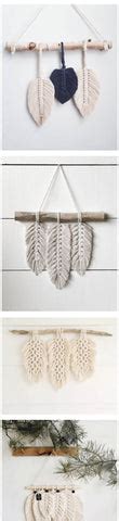 Macrame Feathers – Basic Outline Interiors