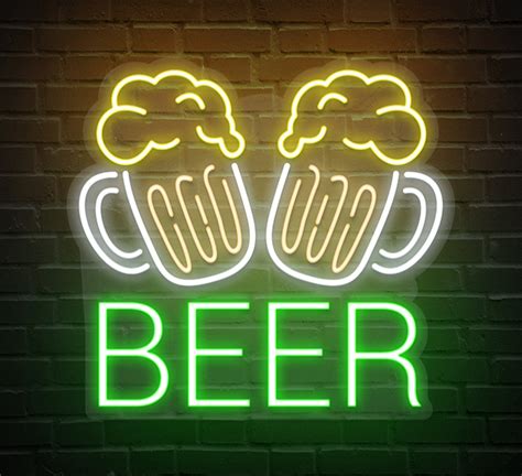 Beer Neon Sign Online | Beer Neon Sign - Bannerbuzz.ca