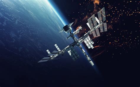 Download Sci Fi Satellite 4k Ultra HD Wallpaper