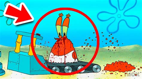 25 Times Mr Krabs Nearly DIED | Deadly Moments In SpongeBob - YouTube