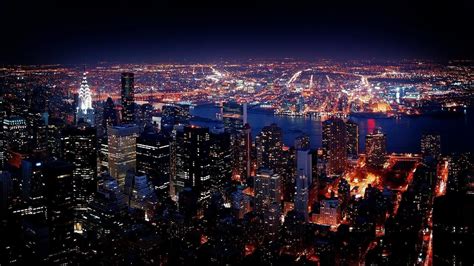 New York City Night Wallpapers - Top Free New York City Night Backgrounds - WallpaperAccess