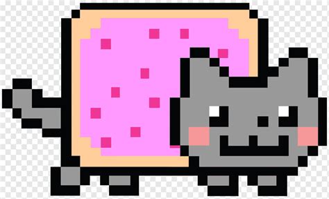 Nyan cat youtube, gato, animales, texto, rectángulo png | PNGWing