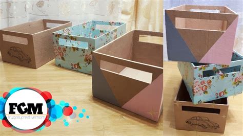 Storage Box Mr Diy : Making a storage box with dividers using just a cardboard ... - You can be ...