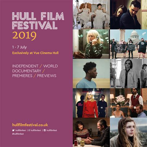 Hull Film Festival 2019 - 1-7 July - Vue Cinema Hull