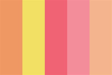 Pastel Warm Color Palette