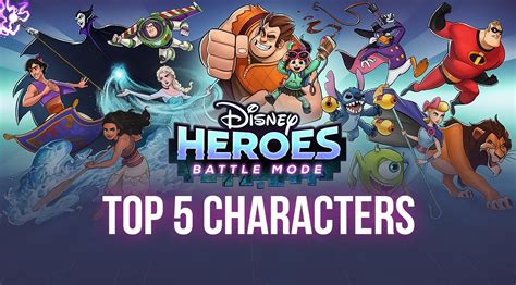 Disney Heroes: Battle Mode - The 5 Best Characters You Should Roll For | BlueStacks