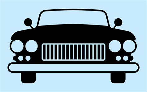 Retro car silhouette 578924 Vector Art at Vecteezy