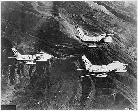 Korean War - F-86 Sabre Jets