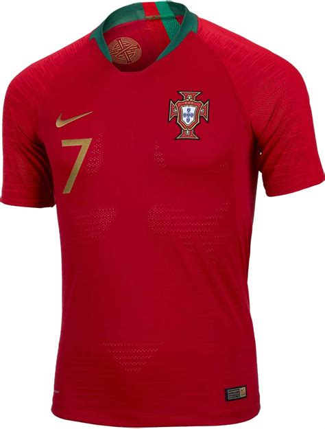 Nike Cristiano Ronaldo Portugal Home Jersey 2018 - JERSEYVF