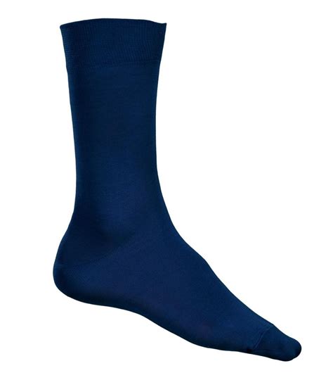 Men Bamboo Socks Color Blue Size One Size