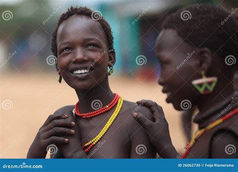 Tribal Woman in the Omo Valley in Ethiopia, Africa Editorial Image - Image of ancient, girl ...