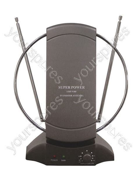 Wideband Digital DVB-T Indoor TV & Radio Antenna with Amplifier T143H by Electrovision