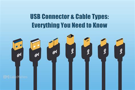 USB Connector & Cable Types: Everything You Need to Know