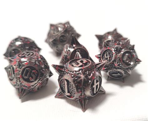 Dice Set Dnd Dice Set Metal Dice Set Dungeons and Dragons RPG Game Path Finder - Etsy