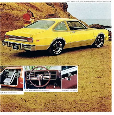 1976 Dodge Aspen brochure