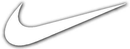 Nike Swoosh Logo Vinyl Sticker Decal-White-4 Inch- Buy Online in India ...