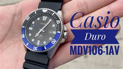 Casio Duro Batman - MDV106-1AV - Full Review - YouTube