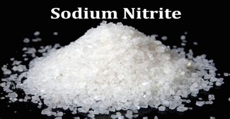 Sodium Nitrite - Assignment Point