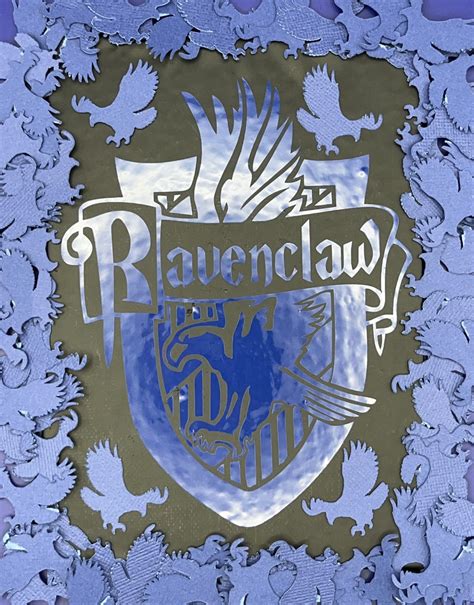 Wizarding House Crest Ravenclaw - Etsy