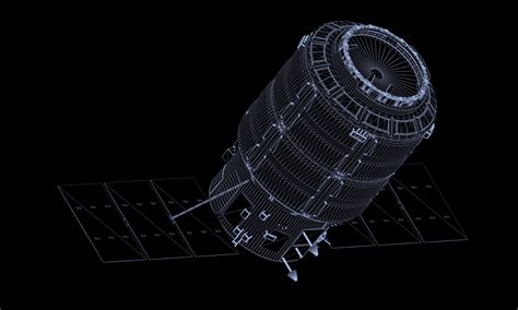 Standard Cygnus spacecraft 3D model | CGTrader