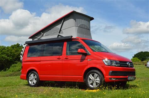 VW California Ocean Camper Van T6 2019 Cherry Red 2.0lt BiTDi 199 PS 7 ...