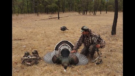 Caceria con arco en MEXICO, Guajolote!! GOULD`s Turkey hunt self filmed ...