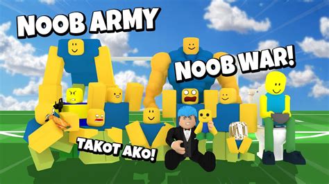 Noob Army Simulator | ROBLOX | NOOB ARMY LANG MALAKAS! - YouTube