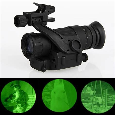 PVS 14 Hunting Night Vision Riflescope Monocular Device Waterproof Night Vision Goggles Digital ...