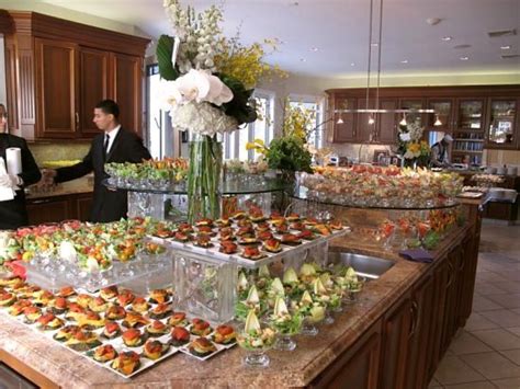 haute+cuisine+buffet+food+presentation | buffet table with glass blocks ...