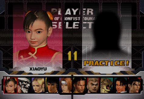 Tekken 3 Character Select