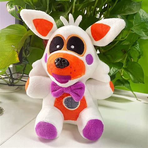 8'' FNAF Plushies Sister Location - Lolbit Plush Toys | Five Nights ...