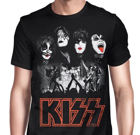 Kiss Band Graphic T-Shirt