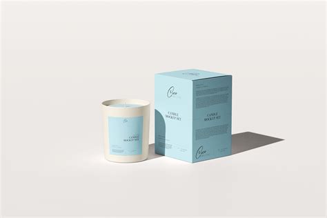 Candle Mockup Set Download, Candle Packaging on Behance