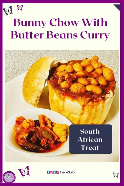 South African Bunny Chow With Butter Beans Curry