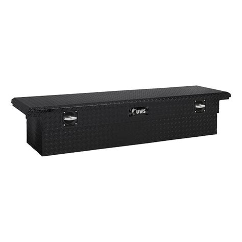 UWS 69 in. Matte Black Aluminum Secure Lock Tool Box with Low Profile (Heavy Packaging) EC10013 ...