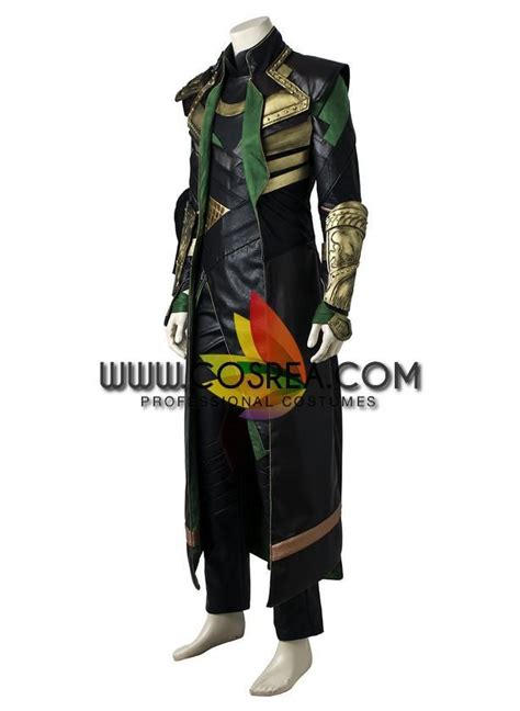 Loki The First Avengers PU Leather Cosplay Costume - Cosrea Cosplay