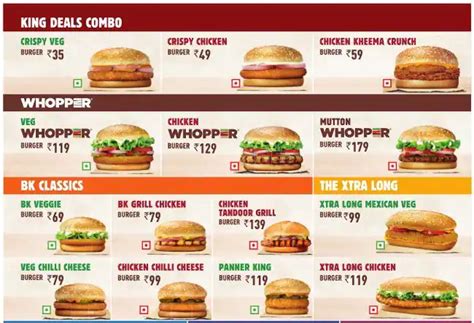 Burger King Menu, Menu for Burger King, Saket, New Delhi - Zomato