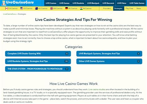 350+ Casino Games Strategies, Systems and Tips